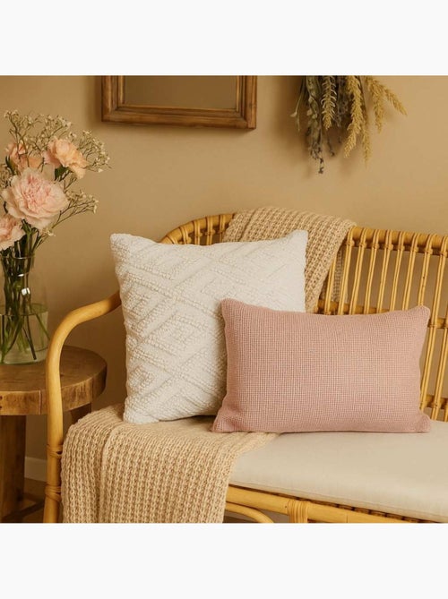 Coussin texturé 35x50cm - Kiabi