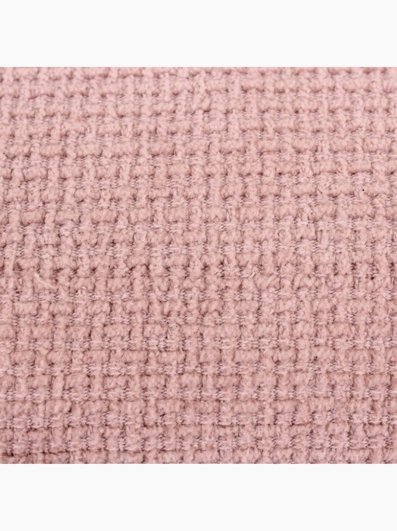 Coussin texturé 35x50cm Rose - Kiabi