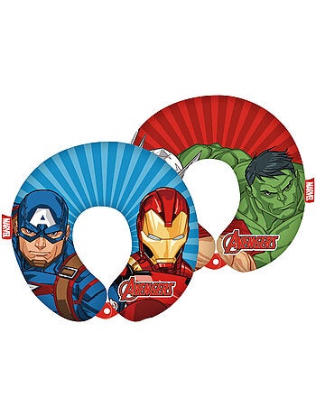Coussin tour de cou - Avengers Iron man, Captain America, Thor et Hulk