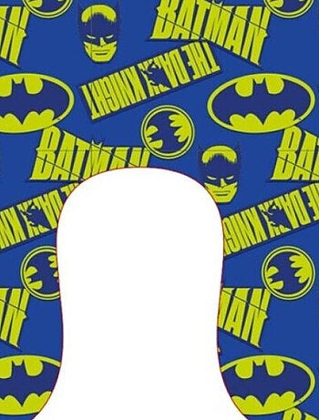 Coussin Tour de Cou - Batman - Vert Et Bleu