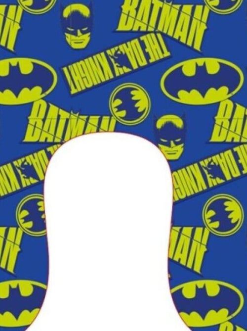 Coussin Tour de Cou - Batman - Vert Et Bleu - Kiabi Coussin Tour de Cou - Batman - Vert Et Bleu - Kiabi