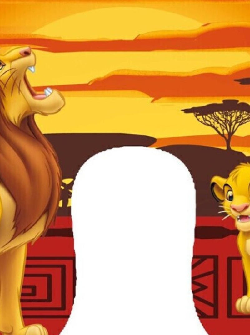 Coussin Tour de Cou - Disney Le Roi Lion Multicolore - Kiabi