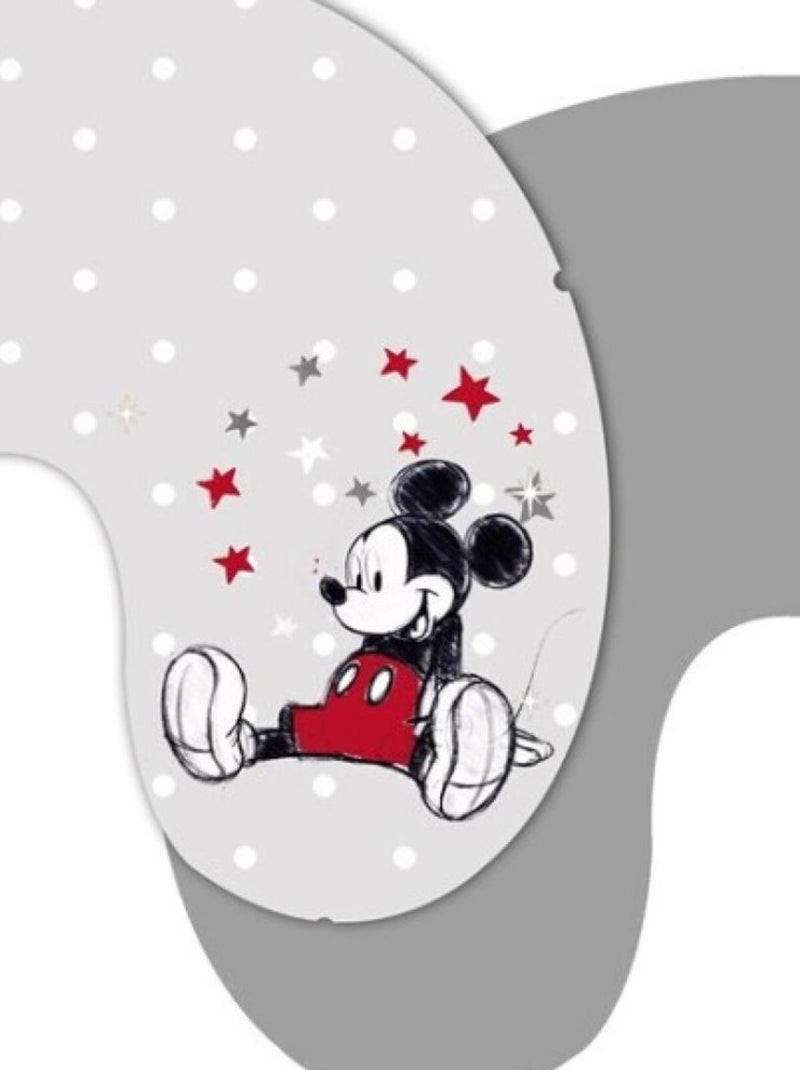 Coussin Tour de Cou - Disney Mickey & Minnie - Petits Points Blanc - Kiabi