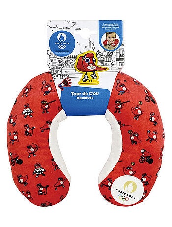 Coussin tour de cou - Jeux Olympiques Paris 2024 -Haut 19CM