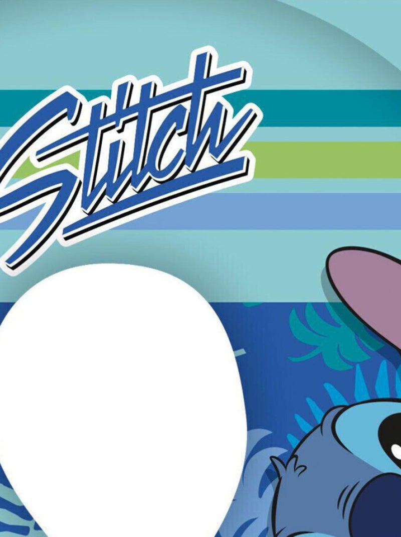 Coussin tour de cou - Lilo & Stitch - 28x28x6 cm Multicolore - Kiabi