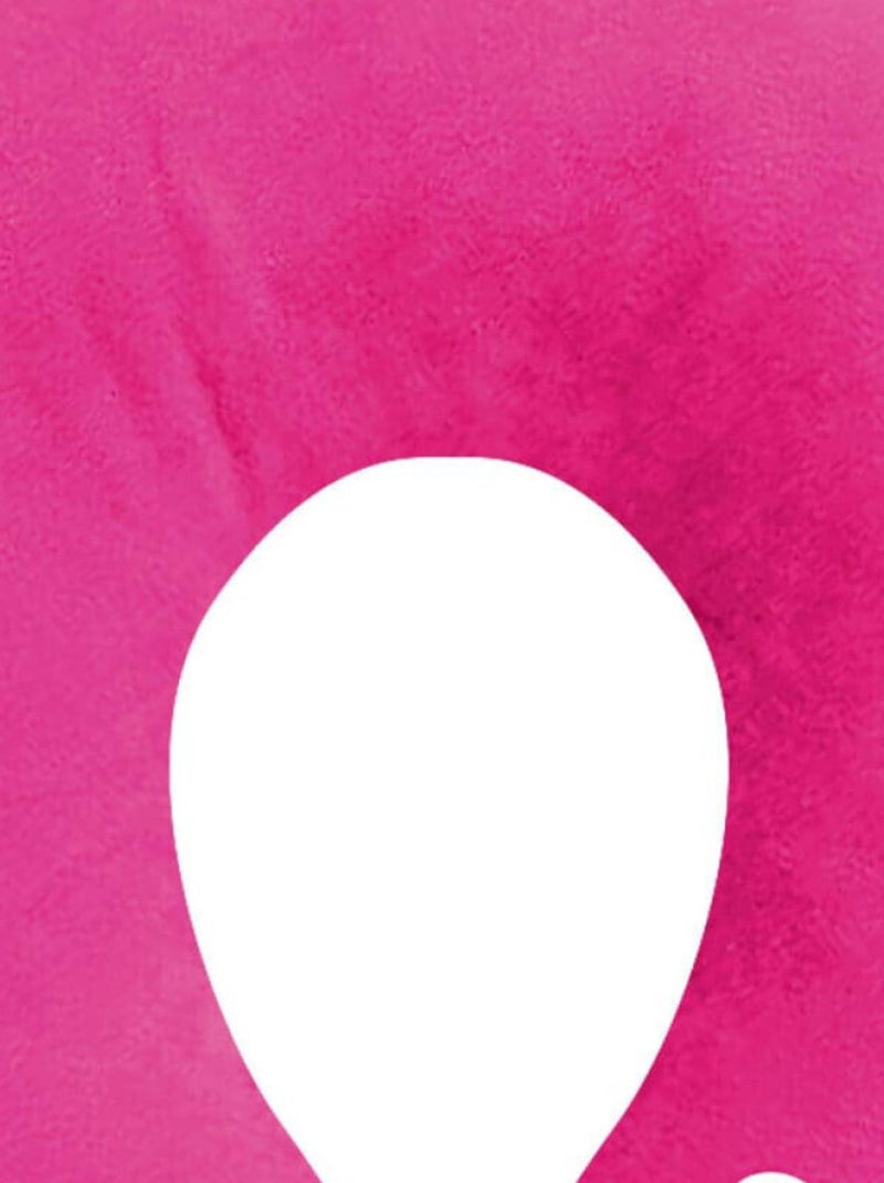 Coussin Tour de Cou - Logo Barbie Rose - Kiabi