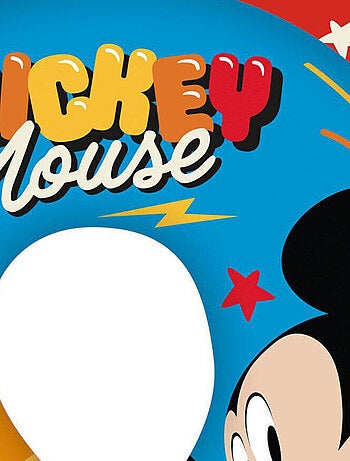 Coussin tour de cou - Mickey, Donald, Dingo - 28x28x6 cm