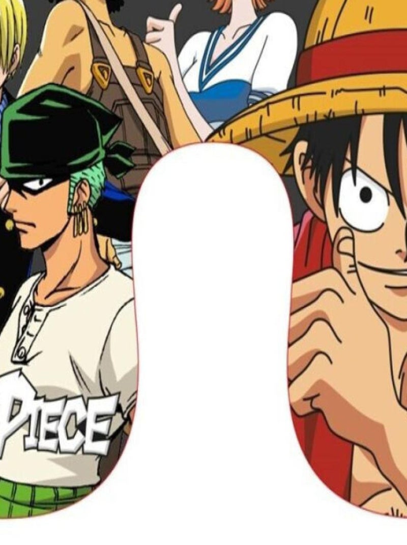 Coussin Tour de Cou - One Piece - Tous Les Personnages Multicolore - Kiabi
