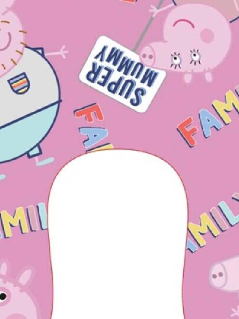 Coussin Tour de Cou - Peppa Pig Rose - Kiabi