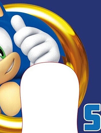 Coussin Tour de Cou - Sonic