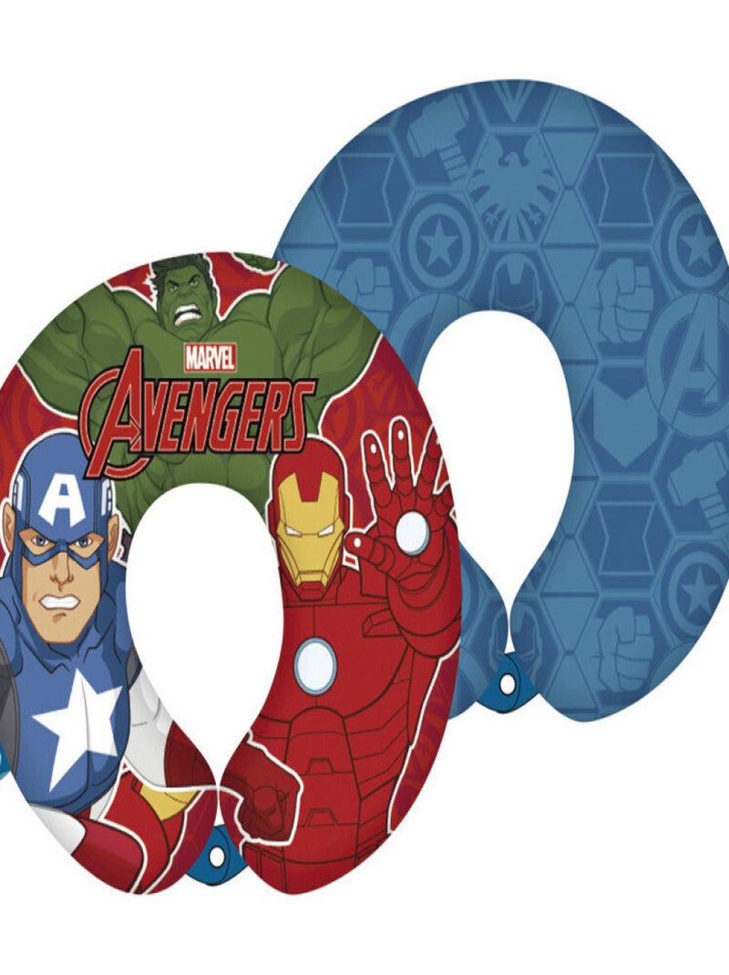 Coussin tour de cou 28x28cm MARVEL - Avengers Multicolore - Kiabi