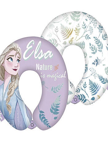 Coussin tour de cou 28x28x6cm DISNEY- La Reine des Neiges II