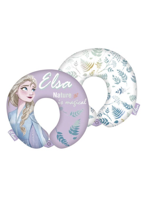 Coussin tour de cou 28x28x6cm DISNEY- La Reine des Neiges II - Kiabi