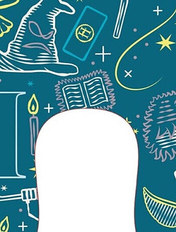 Coussin Tour de Cou Bleu - Harry Potter