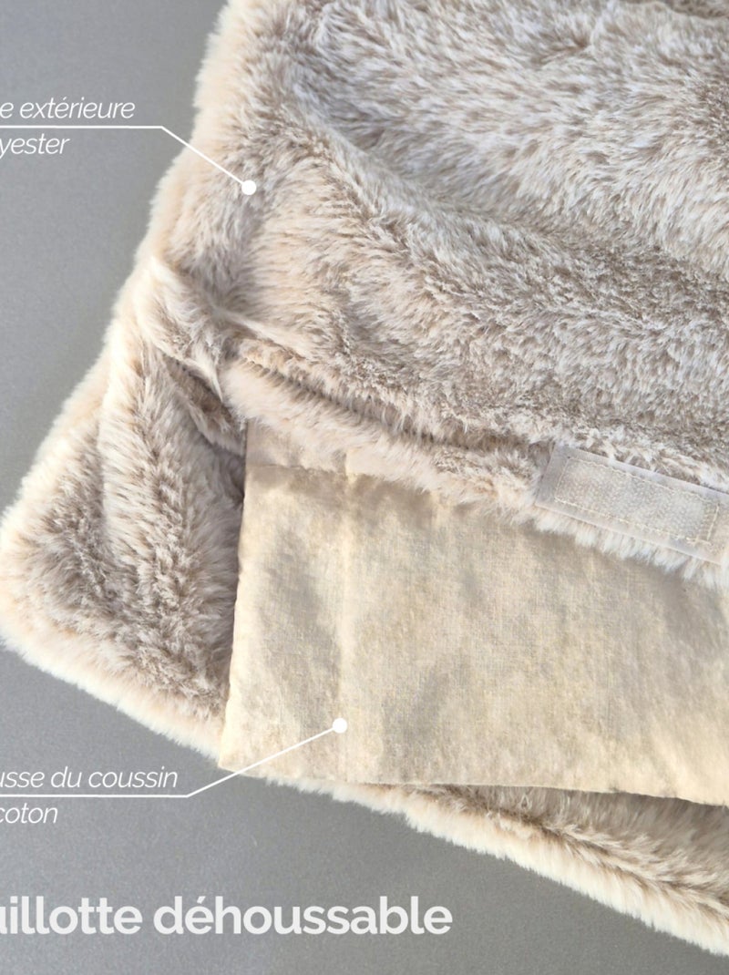 Coussin, tour de cou chauffant - Cosy - Vivezen Beige - Kiabi