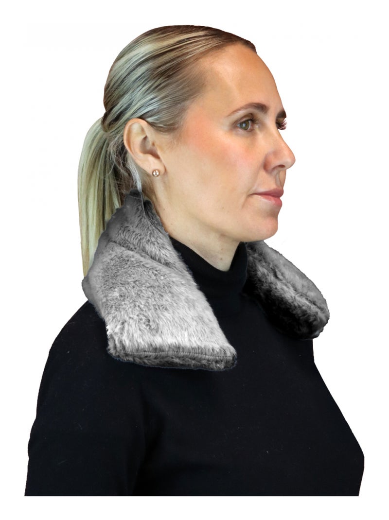 Coussin, tour de cou chauffant - Cosy - Vivezen Gris - Kiabi