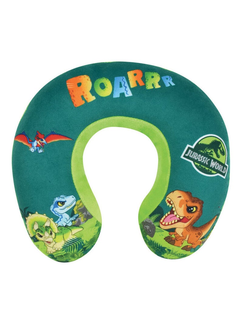 Coussin tour de cou Jurassic World -19cm Vert - Kiabi