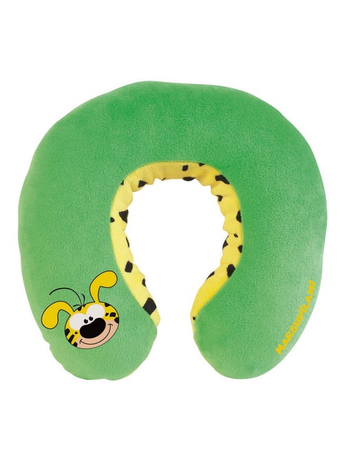 Coussin tour de cou Marsupilami en peluche douce de voyage  19cm - Kiabi