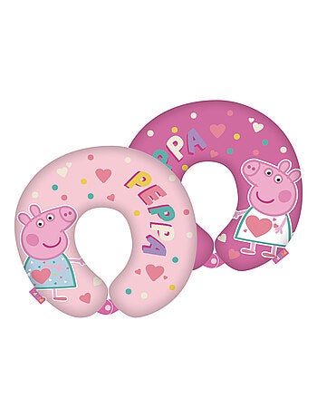 Coussin tour de cou Peppa Pig - 28x28x6cm