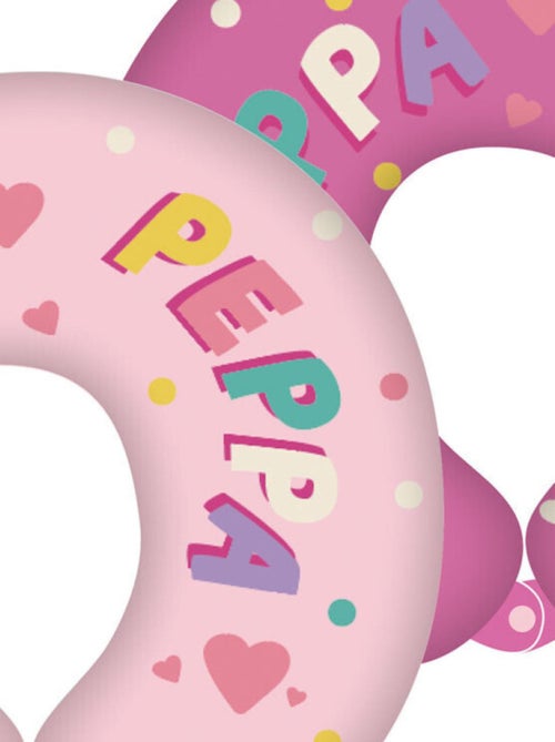 Coussin tour de cou Peppa Pig - 28x28x6cm - Kiabi