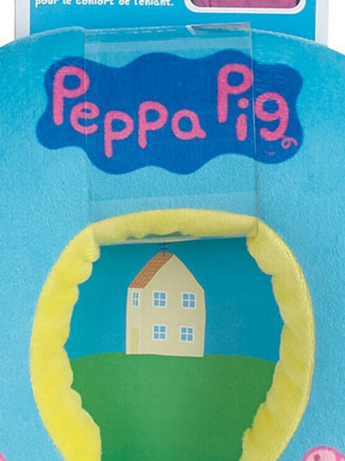 Coussin tour de cou Peppa pig en peluche douce de voyage  19cm - Kiabi