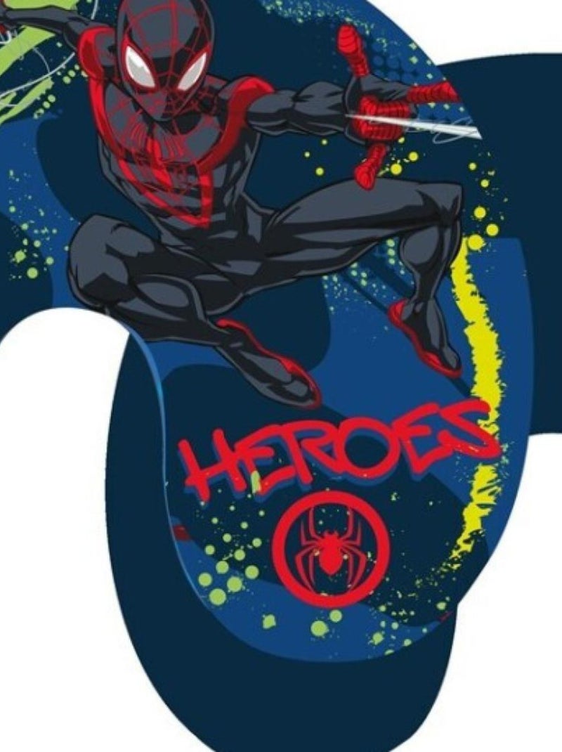 Coussin Tour de Cou Spiderman - Bleu, Noir et Rouge Bleu - Kiabi