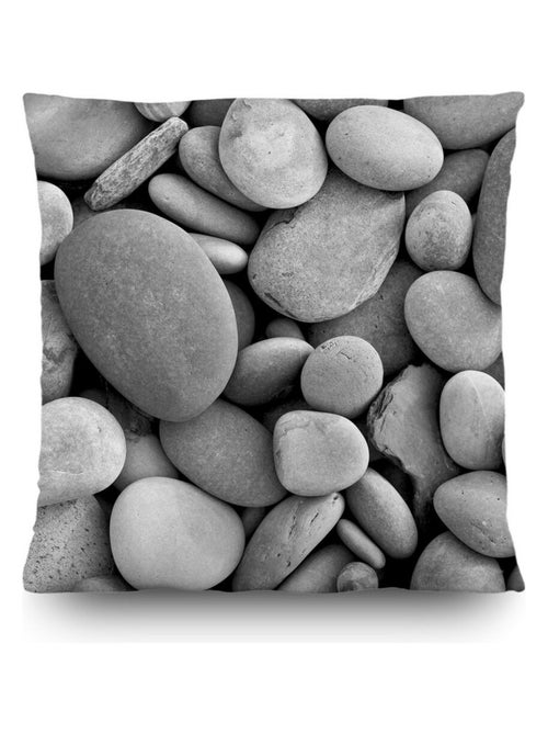 Coussin tour de galets - 45 cm x 45 cm - Kiabi