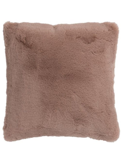 Coussin tout doux en fausse fourrure - AFIBEL - Kiabi