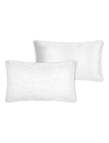 Coussin ultra doux imitation fourrure