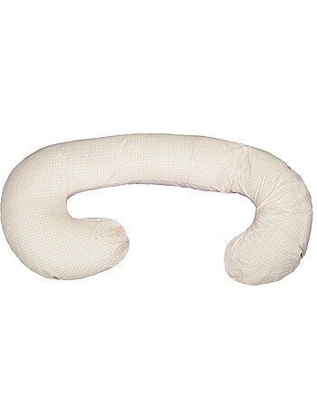 Coussin usages multiples à carreaux
