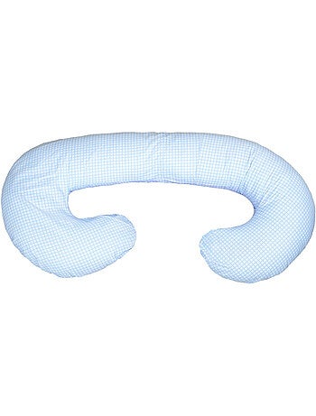 Coussin usages multiples à carreaux