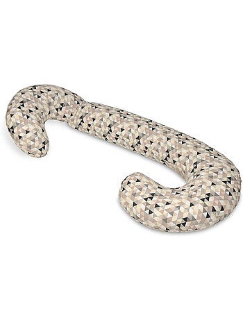 Coussin usages multiples à carreaux