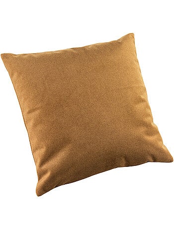 Coussin velours - Effet peau de pêche