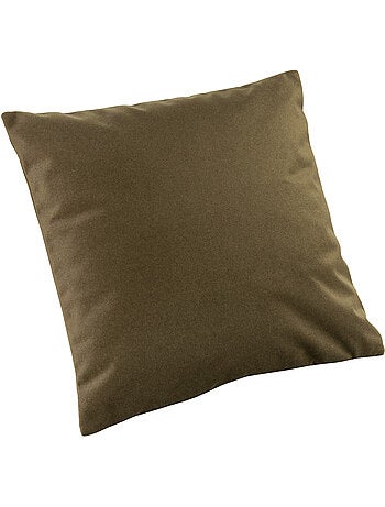 Coussin velours - Effet peau de pêche