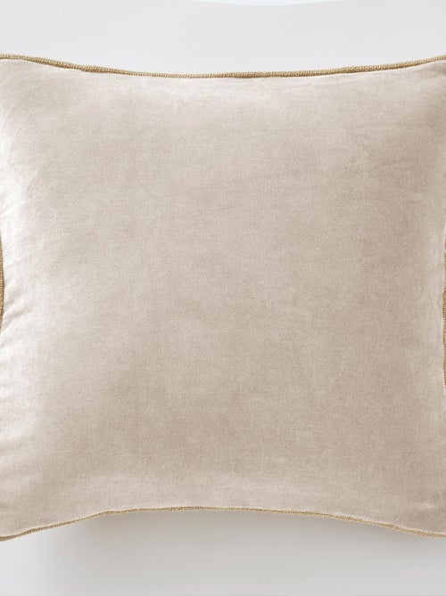 Coussin velours collection Cesar - Kiabi