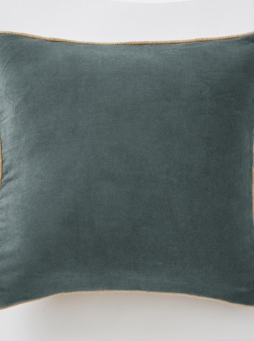 Coussin velours collection Cesar - Kiabi