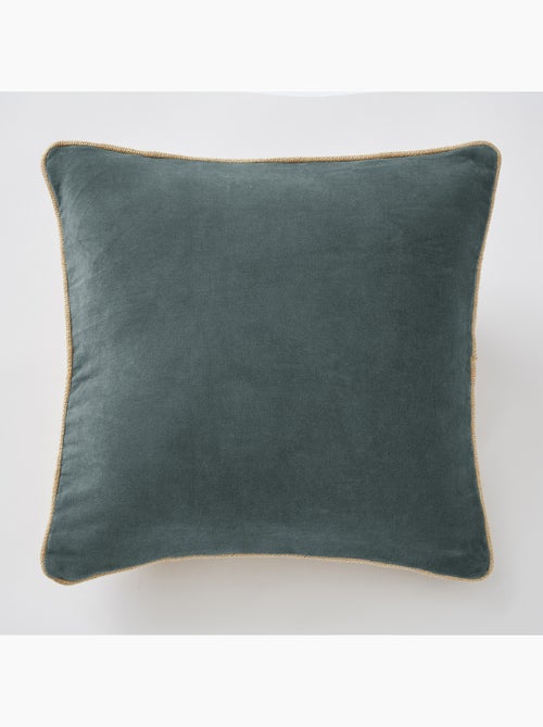 Coussin velours collection Cesar - Kiabi