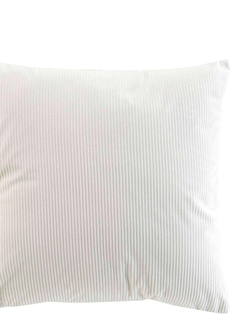 Coussin velours Collection Cottele Beige - Kiabi