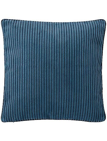 Coussin velours côtelé CLOVIS 45x45