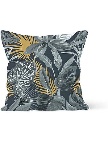 Coussin velours TROPIC, par Soleil d'Ocre