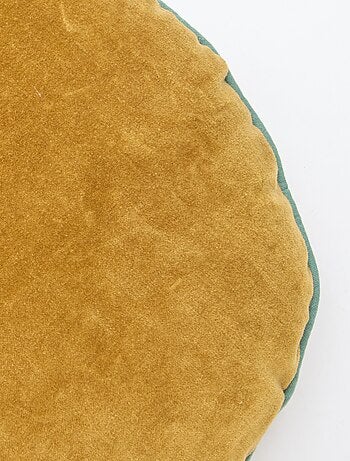 Coussin velours uni