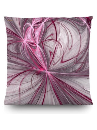 Coussin violet créatif abstract - 45 cm x 45 cm