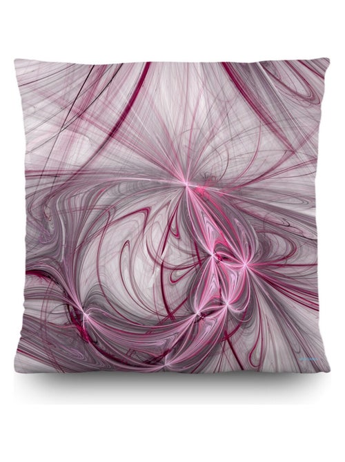 Coussin violet créatif abstract - 45 cm x 45 cm - Kiabi Coussin violet créatif abstract - 45 cm x 45 cm - Kiabi