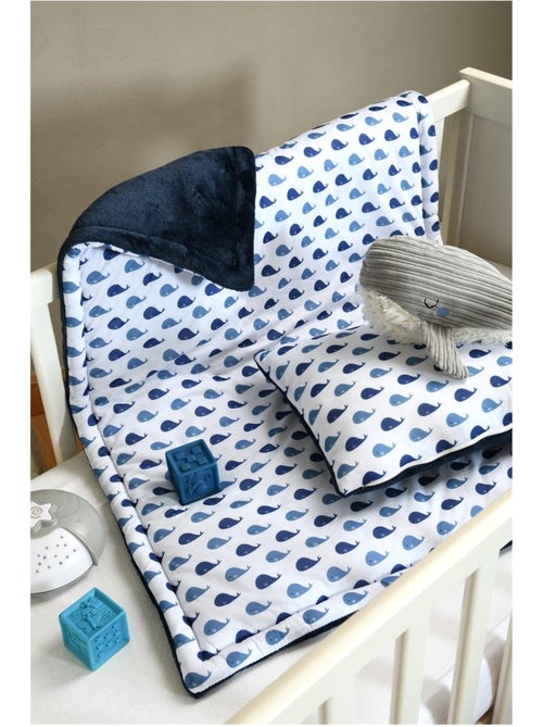 Coussin Wally petite baleine - Kiabi
