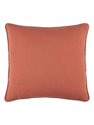 Coussin Windsor passepoilé uni