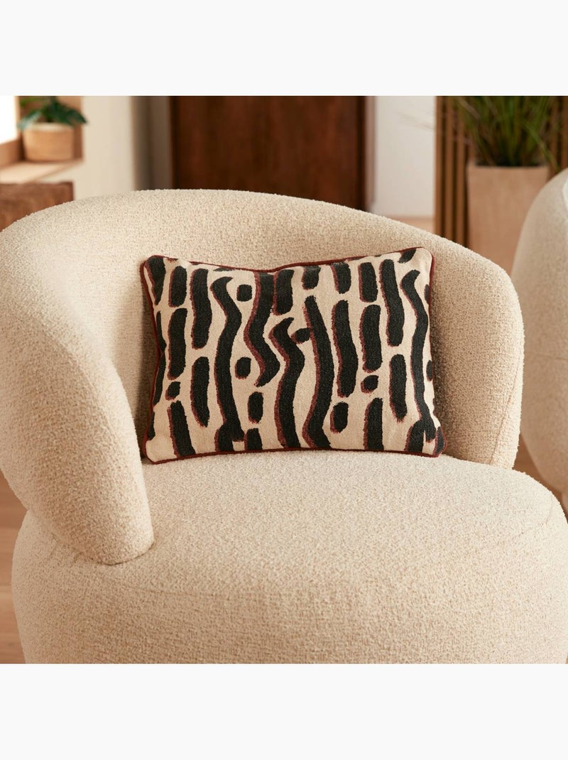 Coussin WONJA Noir - Kiabi