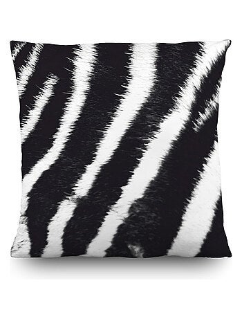 Coussin zébré - 45 cm x 45 cm
