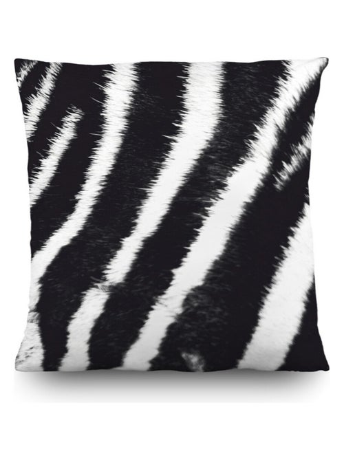 Coussin zébré - 45 cm x 45 cm - Kiabi Coussin zébré - 45 cm x 45 cm - Kiabi