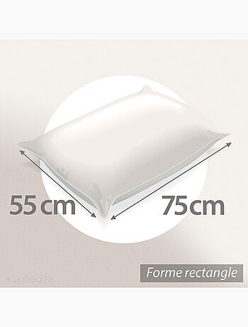 Coussin ZIBELINE en fausse fourrure sur les deux faces