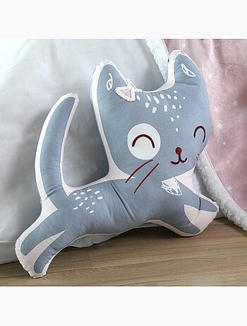 Coussin zoeline forme de chat